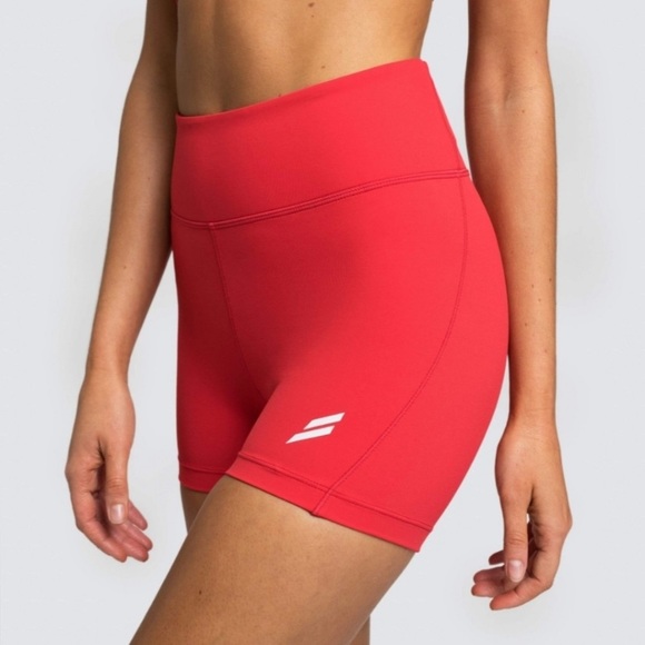 DOYOUEVEN High Rise Excel Bike Shorts Leggings Red - Picture 2 of 10